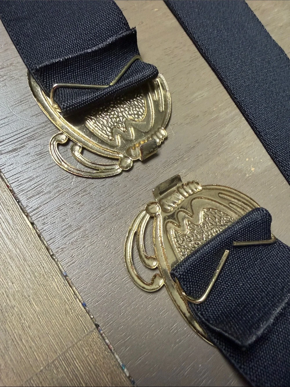 Vintage Gold Butterfly Elastic Waist Belt